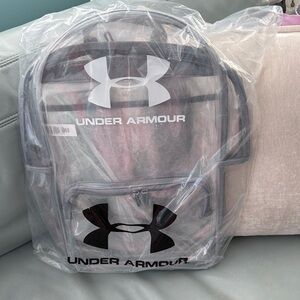 Under Armour Charcoal and Light Gray Backpack
